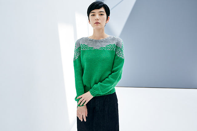 Wakaba Sweater キット（PDF版日・英文章パターン付き）