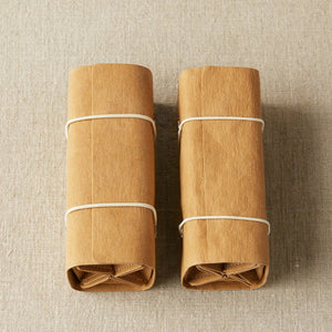 右が洗濯後のもの