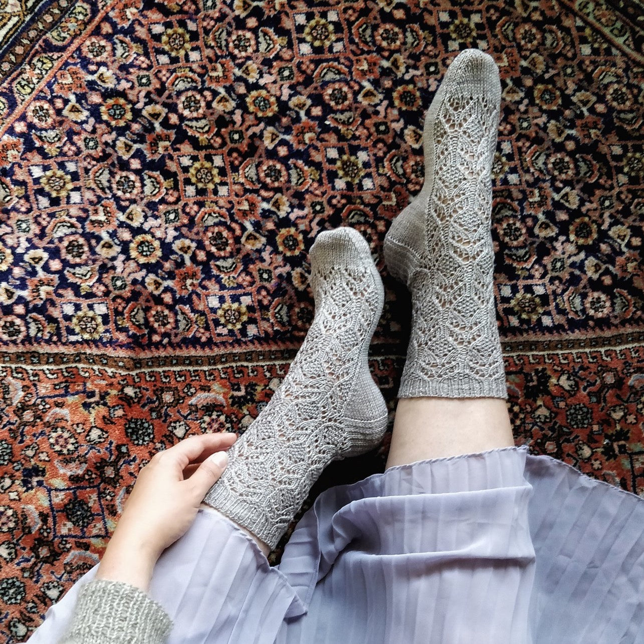 Ballad socks -Trek- キット （PDF版日本語文章パターン付き）