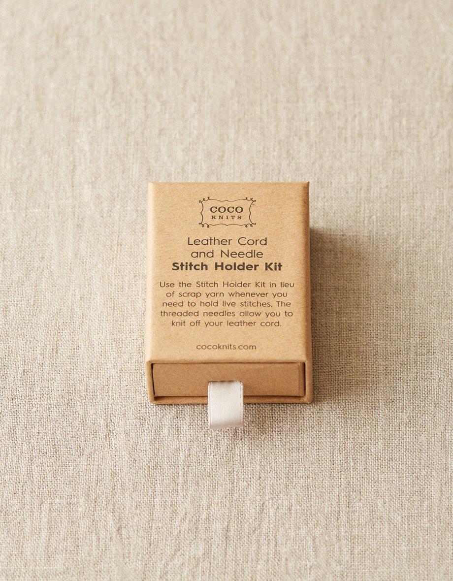 CocoKnits Leather Cord and Needle Stitch Holder Kit