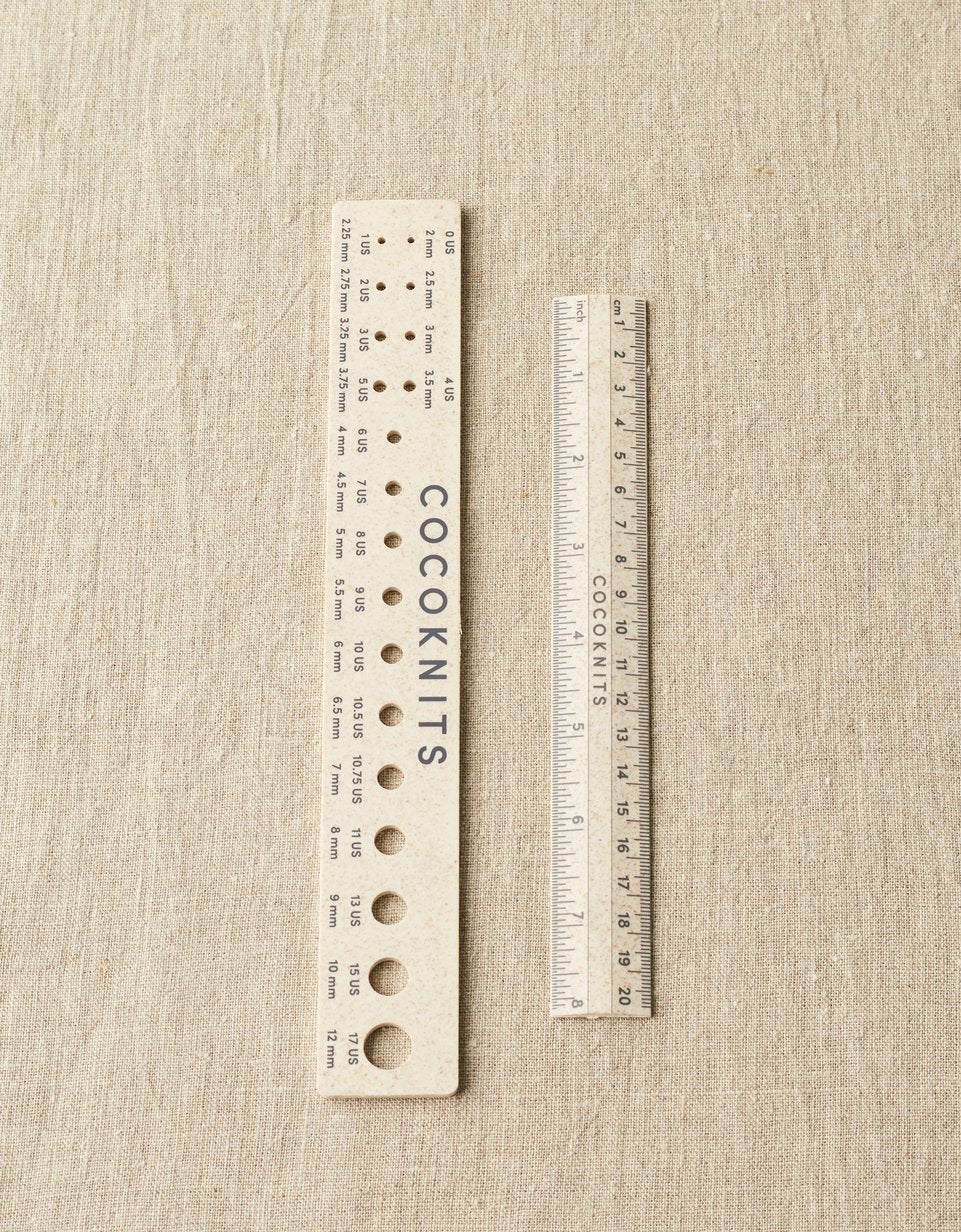 Cocoknits Magnetic Ruler + Gauge
