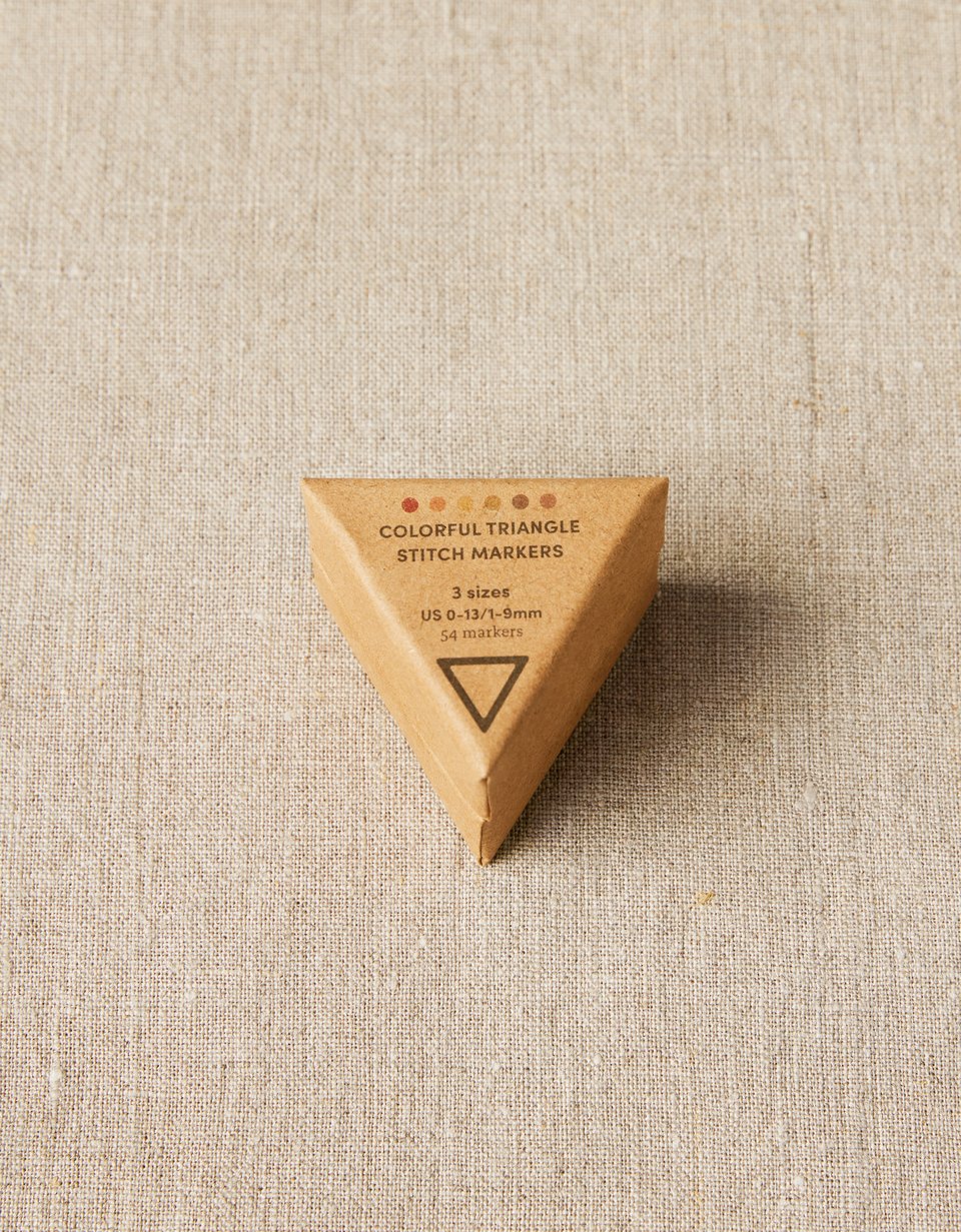 Cocoknits Colorful Triangle Stitch Markers