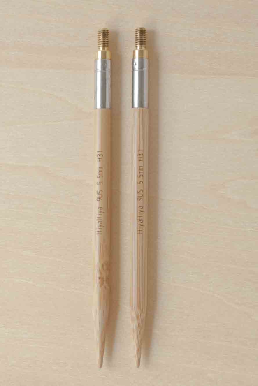 Hiyahiya 5インチ 竹 付替針先-ラージ