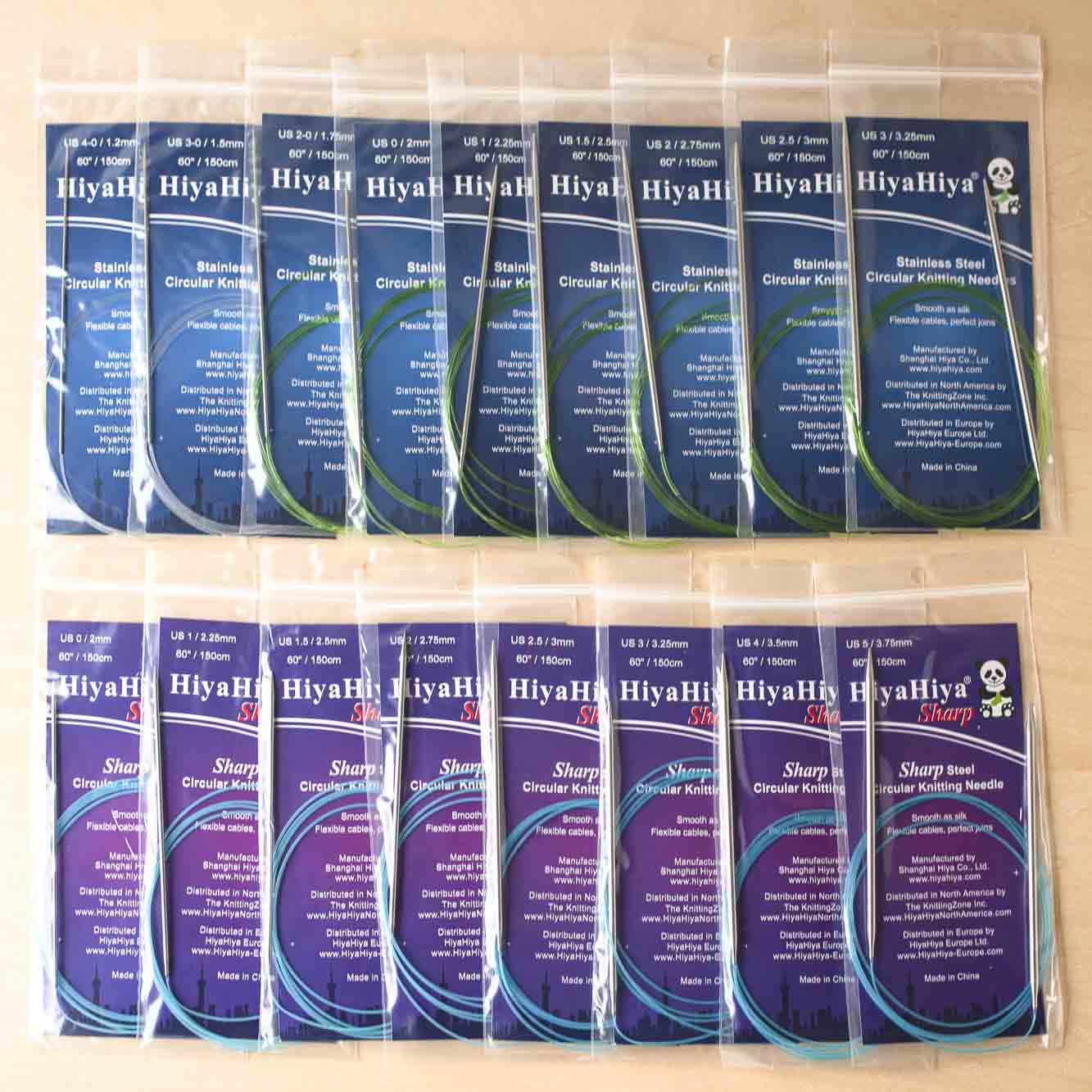 HiyaHiya ステンレス輪針150cm