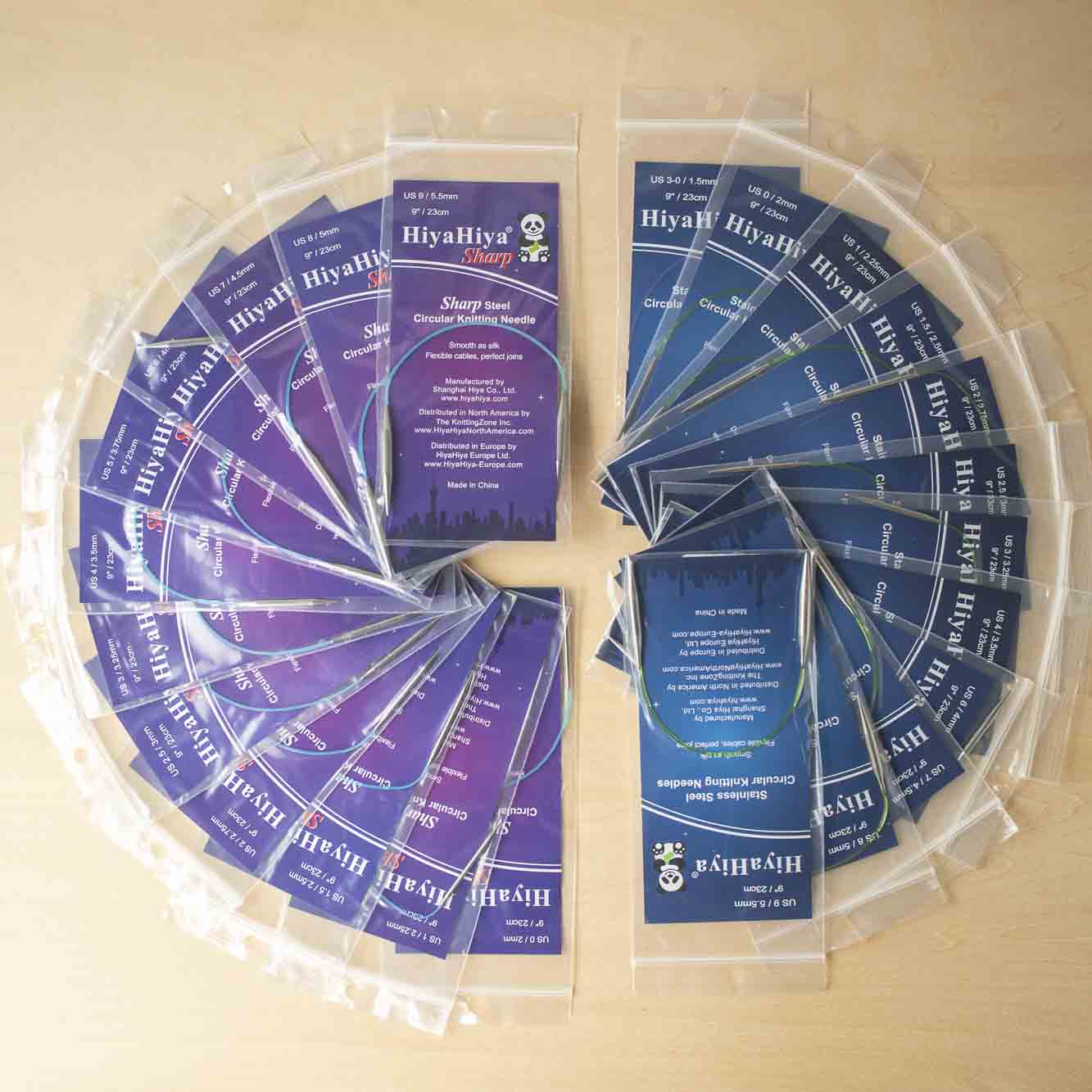 HiyaHiya ステンレス輪針23cm