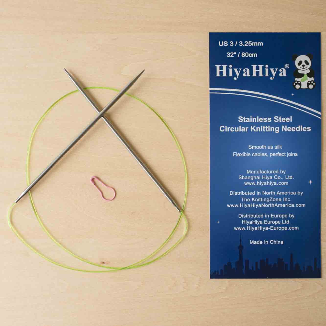 HiyaHiya ステンレス輪針80cm