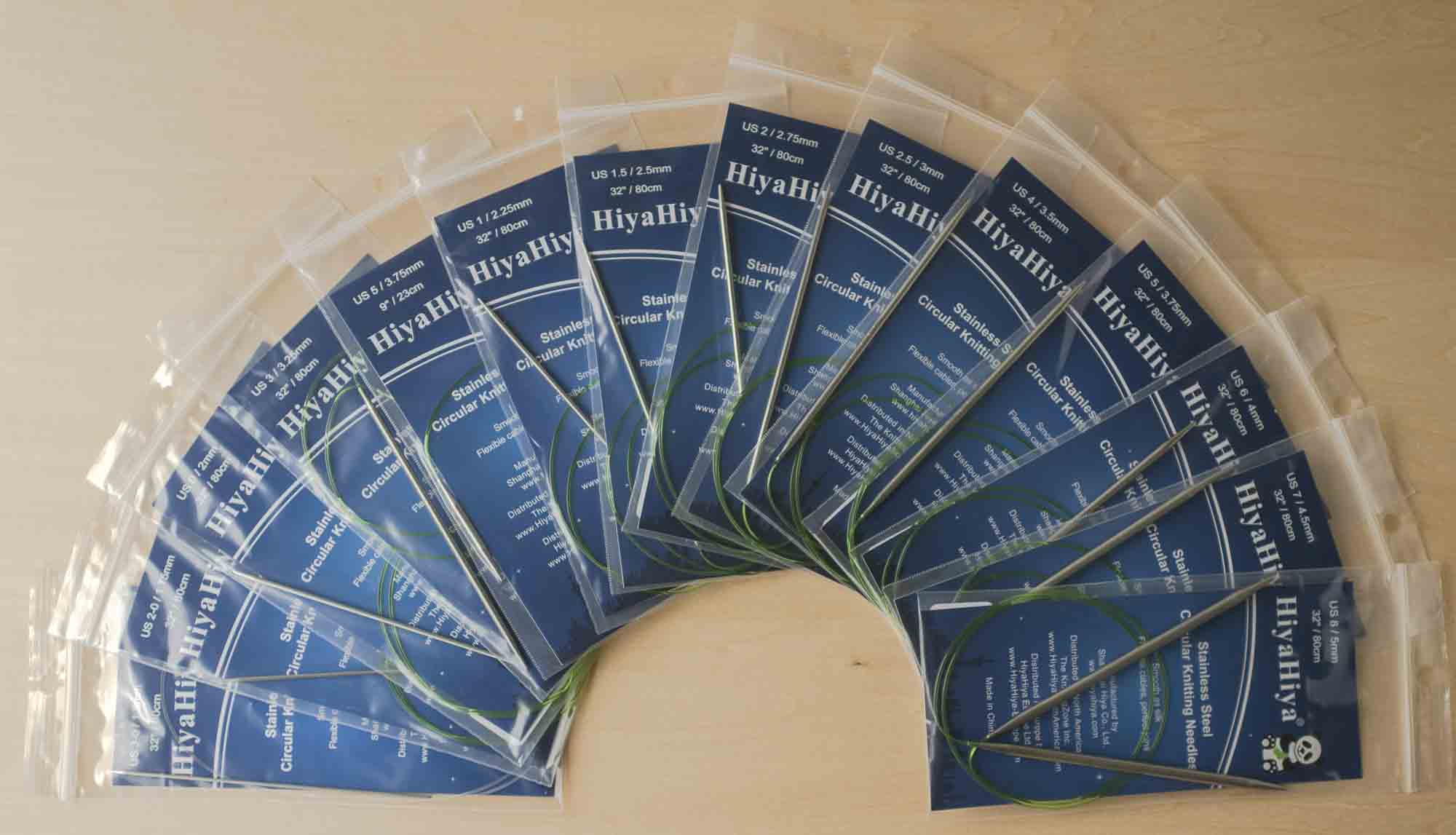 HiyaHiya ステンレス輪針80cm