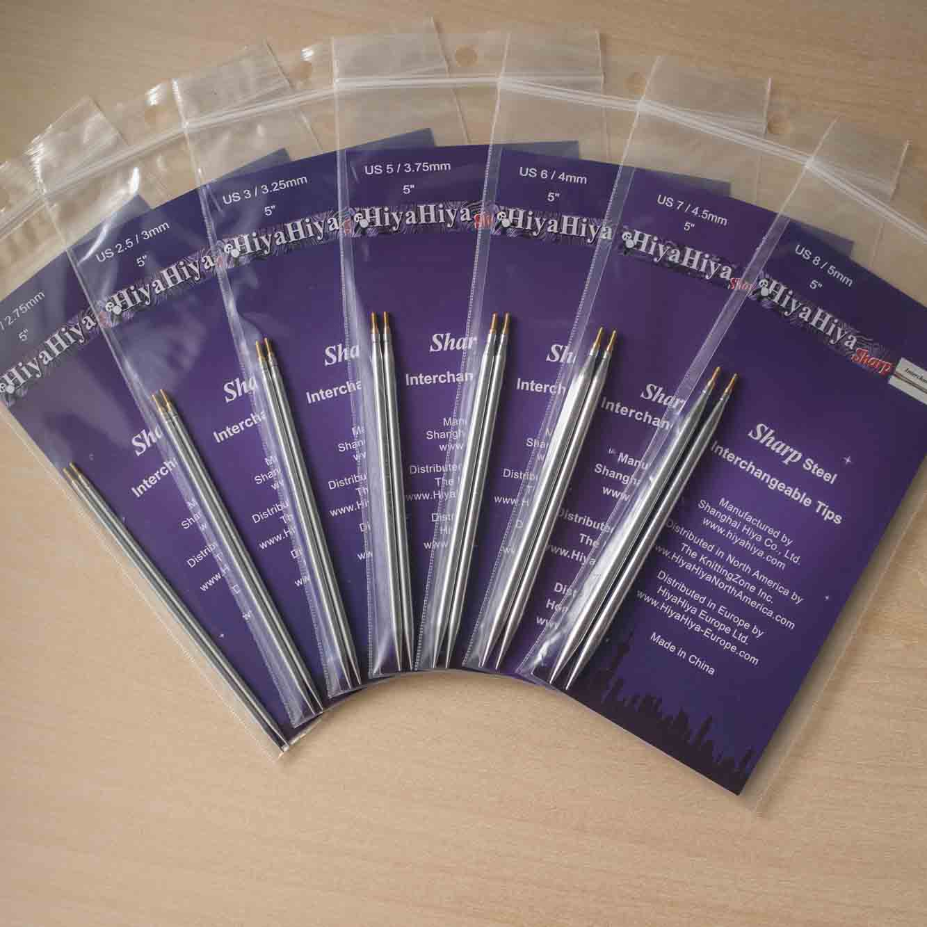 Hiyahiya 5インチ ステンレス 付替針先-スモール