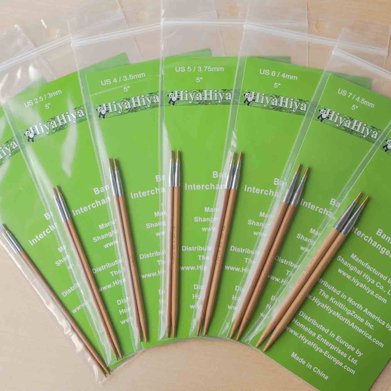 Hiyahiya 5インチ 竹 付替針先-スモール