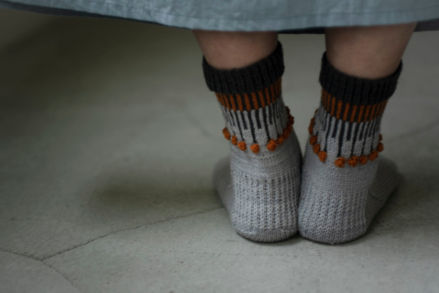 [Shawl Socks Set] Ambershore Kit (with Japanese sentence pattern)