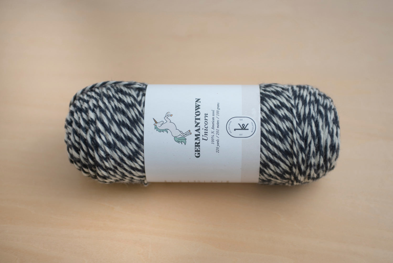 Black and Natural Marl