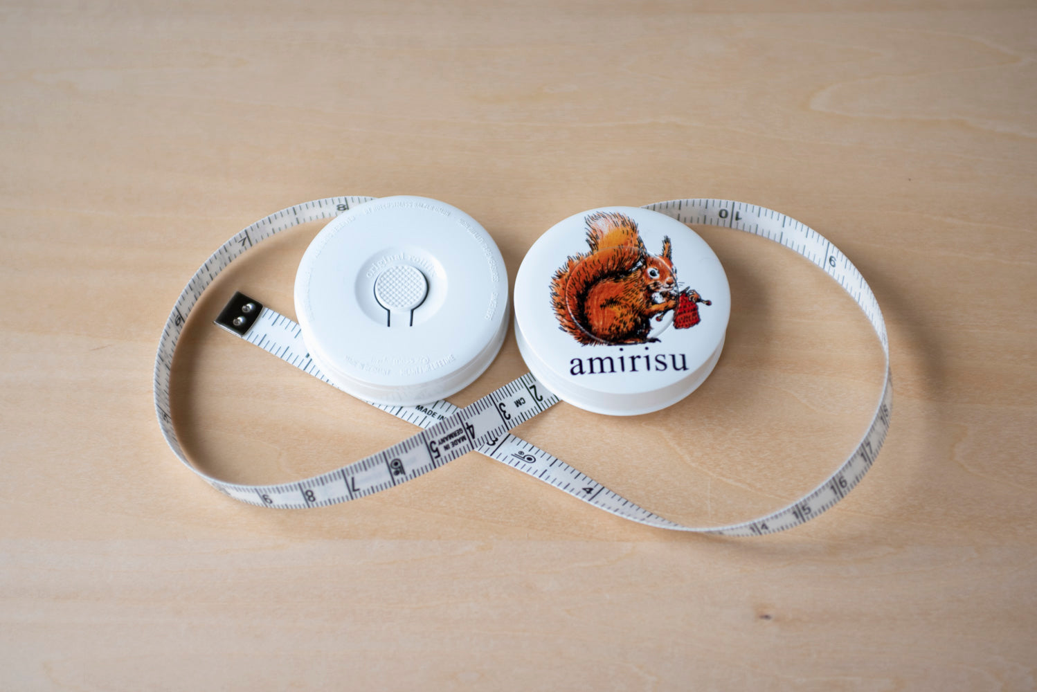 amirisuオリジナルメジャー (センチ・インチ両対応)