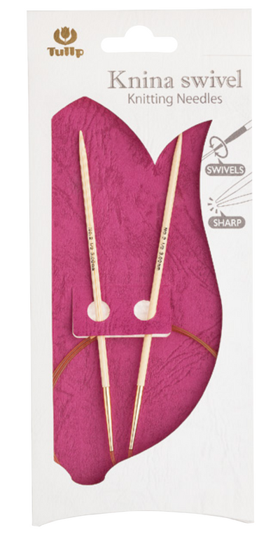 新Knina Swivel Knitting Needles (32"/80cm)