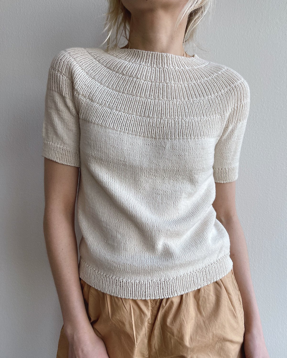 Anker Tee -Wanderlust Linen- キット （PDF版日本語文章パターン付き）