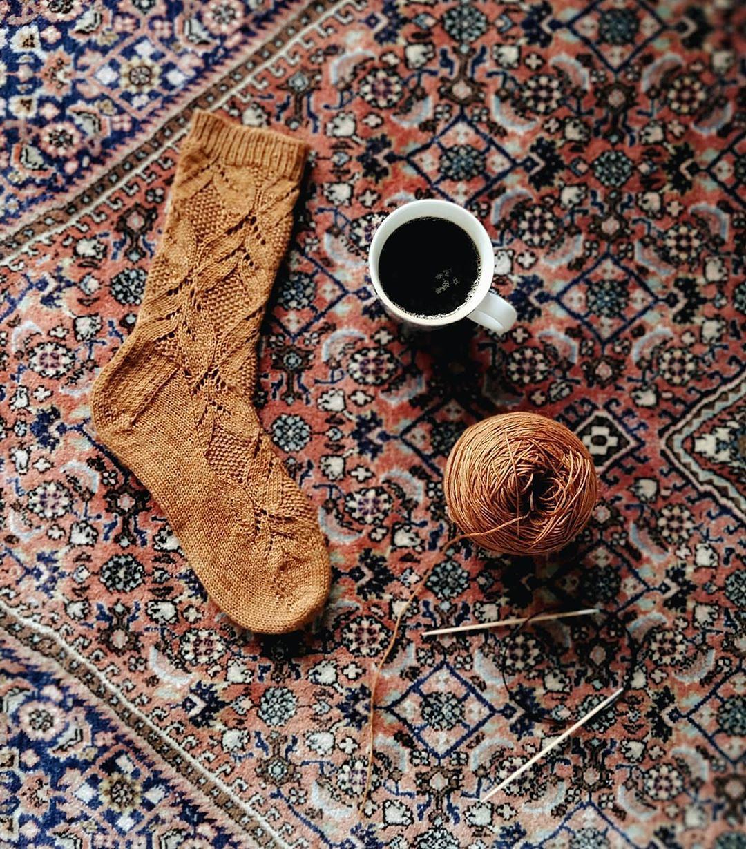 Poet socks -Trek- キット （日本語パターン付き）
